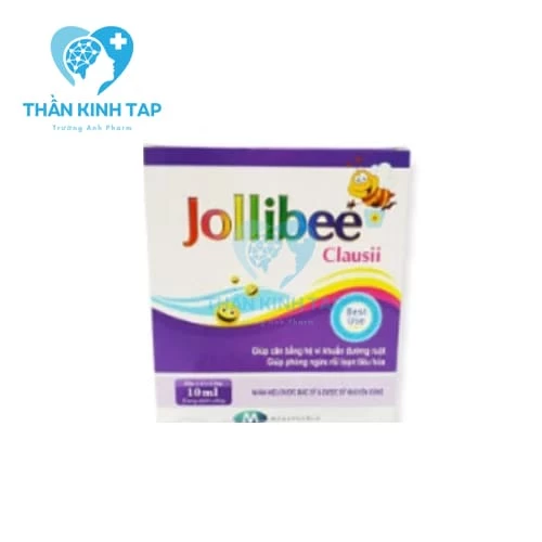 Jollibee Clausii - Giúp cân bằng hệ vi khuẩn đường ruột